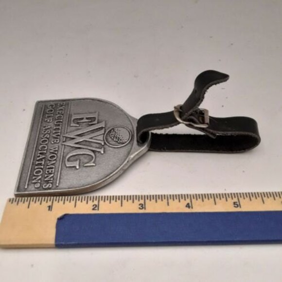 EWG Tag - Executive Womens Golf Association Atlanta Chapter 2001 BagTag Medallio - Picture 6 of 6